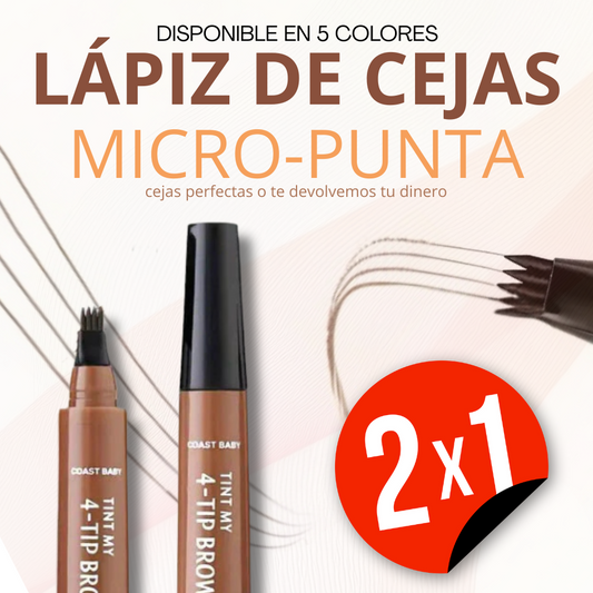2x1 Lápiz de cejas Micro-Punta